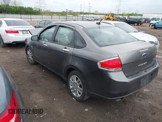 2010 Ford Focus SEL with VIN 1FAHP3HN8AW240255, listed as a IAAI auction lot 42072158 with 182,974 mi miles. Bid and sale history available at carsss.com. Image 3.