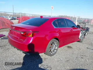 2015 Lexus GS with VIN JTHCE1BL4FA004310, listed as a IAAI auction lot 41597126 with 65,886 mi miles and . Bid and sale history available at carsss.com. Image 4.