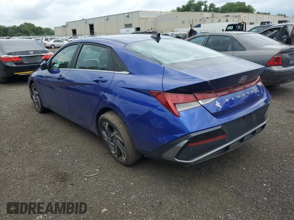 2024 Hyundai Elantra SEL with VIN KMHLS4DG9RU694050, listed as a Copart auction lot 63476585 with 4,034 mi miles and Salvage title. Bid and sale history available at DreamBid. Image 2.