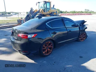 2016 Acura ILX w/Premium Pkg with VIN 19UDE2F71GA007368, listed as a IAAI auction lot 41458291 with 1 mi miles. Bid and sale history available at carsss.com. Image 4.