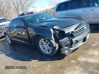 2014 Chevrolet Camaro LT with VIN 2G1FF1E39E9135498, listed as a IAAI auction lot 41656388 with 121,703 mi miles. Bid and sale history available at carsss.com. Image 1.