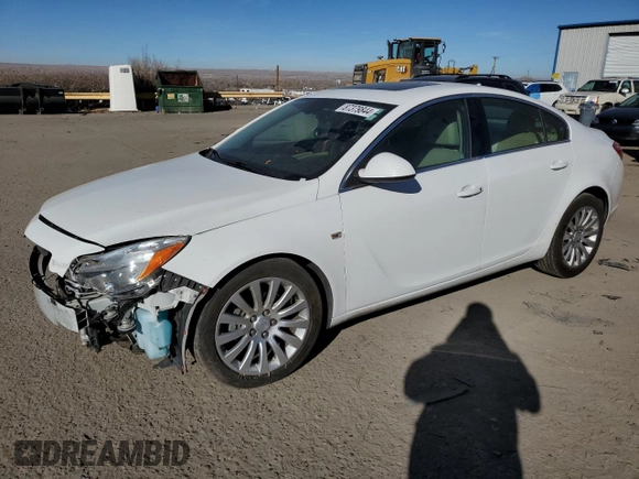 2011 Buick Regal CXL RL6 with VIN W04GU5GC8B1006393, listed as a Copart auction lot 87379844 with 112,188 mi miles and Salvage Title. Bid and sale history available at carsss.com. Image 1.