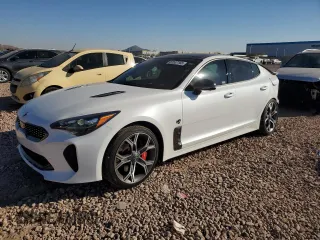 2021 Kia Stinger GT2 with VIN KNAE55LCXM6089814, listed as a Copart auction lot 87537165 with 41,773 mi miles and Salvage Title. Bid and sale history available at carsss.com. Image 1.