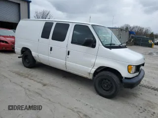 2000 Ford Econoline Cargo with VIN 1FTRE1422YHB49985, listed as a Copart auction lot 52308475 with 78,093 mi miles and Salvage Title. Bid and sale history available at carsss.com. Image 4.
