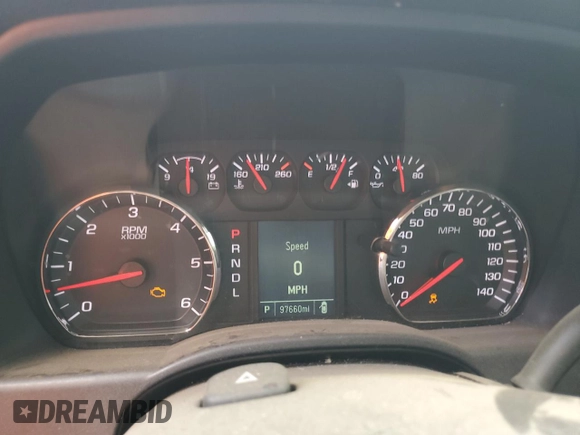 2017 GMC Sierra 1500 z VIN 3GTP1LEC9HG331151, wystawiony jako Copart lot #57118155 z przebiegiem 97 660 mil mil oraz Szkoda całkowita • Salvage title. Historia ofert i sprzedaży dostępna na DreamBid. Obrazek 9.