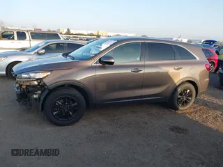 2019 Kia Sorento LX with VIN 5XYPG4A37KG552232, listed as a IAAI auction lot 41627379 with 58,514 mi miles. Bid and sale history available at carsss.com. Image 15.