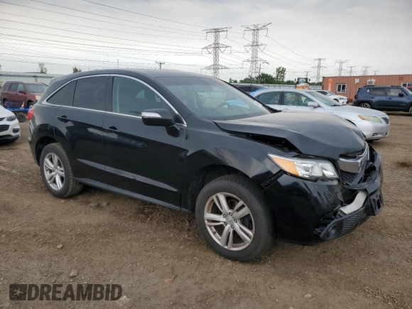 2015 Acura RDX with VIN 5J8TB3H32FL014806, listed as a Copart auction lot 58944805 with 123,215 mi miles and Salvage title. Bid and sale history available at DreamBid. Image 4.
