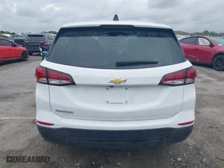 2024 Chevrolet Equinox LS with VIN 3GNAXHEG1RL102077, listed as a IAAI auction lot 41650008 with 10,745 mi miles. Bid and sale history available at carsss.com. Image 16.