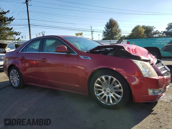 2010 Cadillac CTS with VIN 1G6DM5EG0A0145228, listed as a Copart auction lot 79017924 with 139,886 mi miles and Salvage Title. Bid and sale history available at DreamBid. Image 4.