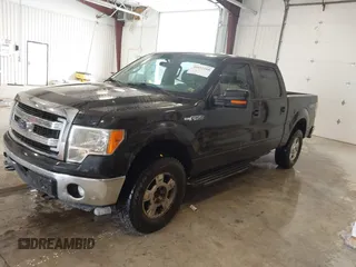 2013 Ford F-150 XL with VIN 1FTFW1EF0DFA07061, listed as a IAAI auction lot 41655268 with 286,537 mi miles. Bid and sale history available at carsss.com. Image 14.