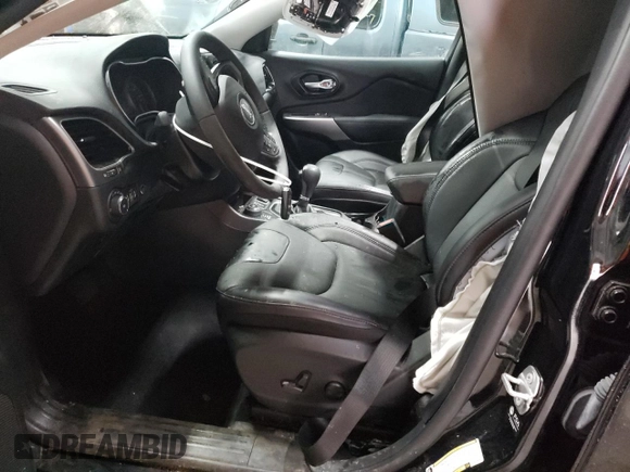 2022 Jeep Cherokee Limited with VIN 1C4PJMDX3ND506383, listed as a Copart auction lot 47284505 with 5,557 mi miles and Salvage Title. Bid and sale history available at DreamBid. Image 7.