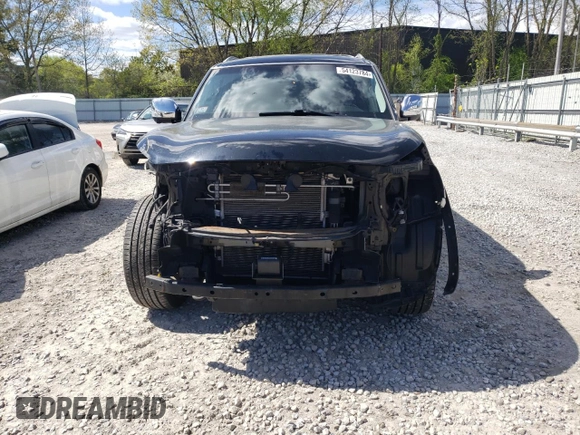 2015 Infiniti QX80 with VIN JN8AZ2NE2F9087208, listed as a Copart auction lot 54123784 with 67,962 mi miles and Salvage Title. Bid and sale history available at carsss.com. Image 5.