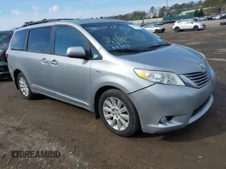 2016 Toyota Sienna Limited with VIN 5TDDK3DC1GS140440, listed as a IAAI auction lot 41658777 with 131,692 mi miles and . Bid and sale history available at DreamBid. Image 1.