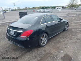2015 Mercedes-Benz C-Class C 300 Luxury with VIN 55SWF4KB3FU001733, listed as a IAAI auction lot 41959600 with 102,980 mi miles. Bid and sale history available at carsss.com. Image 4.
