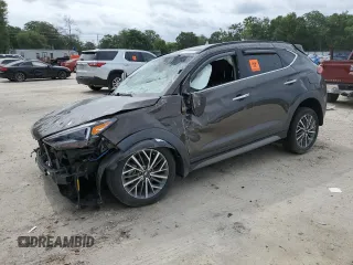 2020 Hyundai Tucson Ultimate with VIN KM8J33AL3LU167953, listed as a Copart auction lot 58292625 with 51,065 mi miles and Non repairable. Bid and sale history available at DreamBid. Image 1.