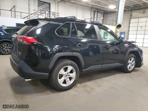 2019 Toyota RAV4 XLE with VIN JTMP1RFV9KD507333, listed as a Copart auction lot 51973775 with 94,831 mi miles and Salvage Title. Bid and sale history available at carsss.com. Image 3.