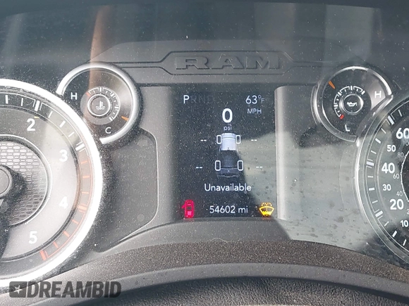 2022 Ram 2500 Tradesman with VIN 3C6UR5CL9NG126846, listed as a IAAI auction lot 42395508 with 54,602 mi miles and . Bid and sale history available at DreamBid. Image 16.