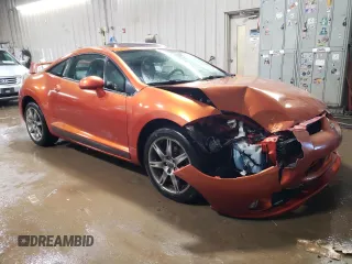 2008 Mitsubishi Eclipse GS with VIN 4A3AK64F48E029061, listed as a Copart auction lot 87313154 with 144,850 mi miles and Salvage Title. Bid and sale history available at DreamBid. Image 4.
