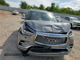 2021 Infiniti QX80 SENSORY with VIN JN8AZ2BC6M9475879, listed as a Copart auction lot 70437604 with 0 mi miles and Salvage Title. Bid and sale history available at carsss.com. Image 12.