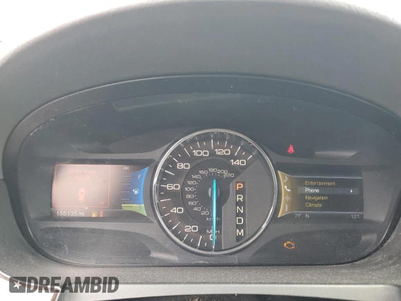 2011 Ford Edge Limited with VIN 2FMDK3KC9BBB37925, listed as a Copart auction lot 59897185 with 155,135 mi miles and Salvage title. Bid and sale history available at DreamBid. Image 9.