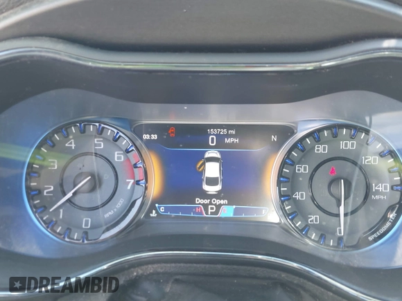 2015 Chrysler 200 S with VIN 1C3CCCBB2FN727144, listed as a IAAI auction lot 41848697 with 153,725 mi miles. Bid and sale history available at carsss.com. Image 7.