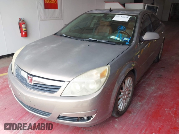 2008 Saturn Aura XR with VIN 1G8ZV57758F121022, listed as a IAAI auction lot 42132638 with 199,907 mi miles. Bid and sale history available at carsss.com. Image 2.