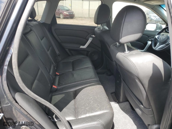 2007 Acura RDX Tech Pkg with VIN 5J8TB18577A016568, listed as a Copart auction lot 53082595 with 140,957 mi miles and Salvage Title. Bid and sale history available at carsss.com. Image 11.