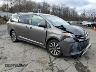 2020 Toyota Sienna LE with VIN 5TDJZ3DCXLS231778, listed as a Copart auction lot 85892214 with 118,026 mi miles and Salvage title. Bid and sale history available at DreamBid. Image 4.