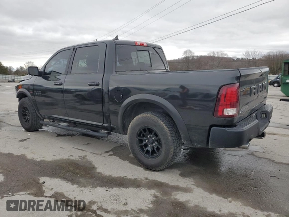 2018 Ram 1500 Rebel with VIN 1C6RR7YT7JS236100, listed as a Copart auction lot 47496095 with 91,176 mi miles and Salvage Title. Bid and sale history available at carsss.com. Image 2.