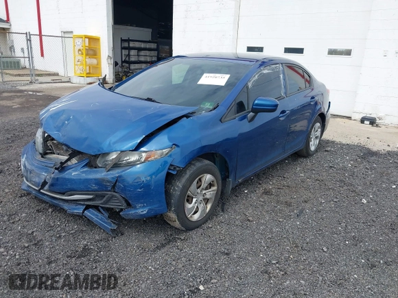 2015 Honda Civic LX with VIN 19XFB2F5XFE240773, listed as a IAAI auction lot 41920735 with 110,772 mi miles and . Bid and sale history available at DreamBid. Image 2.