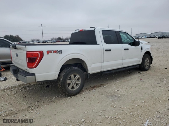 2022 Ford F-150 XL with VIN 1FTFW1E82NFA51713, listed as a Copart auction lot 42911405 with 69,966 mi miles and Salvage Title. Bid and sale history available at carsss.com. Image 3.