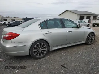 2012 Hyundai Genesis 5.0L R-Spec with VIN KMHGC4DH4CU187894, listed as a Copart auction lot 80225164 with 184,466 mi miles and Salvage Title. Bid and sale history available at carsss.com. Image 3.