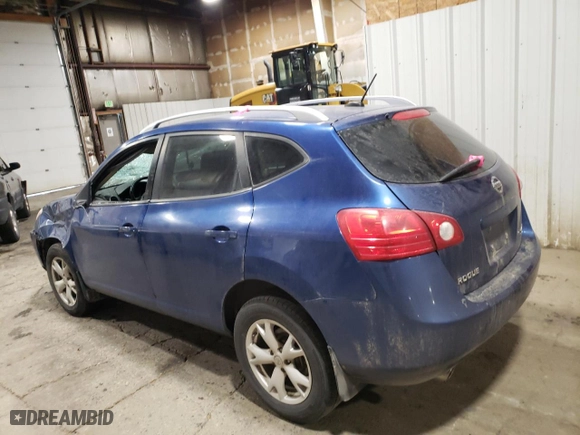 2009 Nissan Rogue SL with VIN JN8AS58V99W179519, listed as a Copart auction lot 45484275 with 0 mi miles and Salvage Title. Bid and sale history available at carsss.com. Image 2.