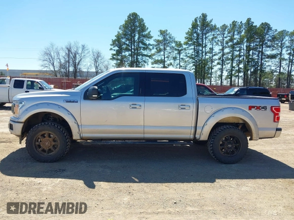 2018 Ford F-150 XL with VIN 1FTEW1EG1JKD53868, listed as a IAAI auction lot 41808028 with 117,568 mi miles and . Bid and sale history available at DreamBid. Image 14.