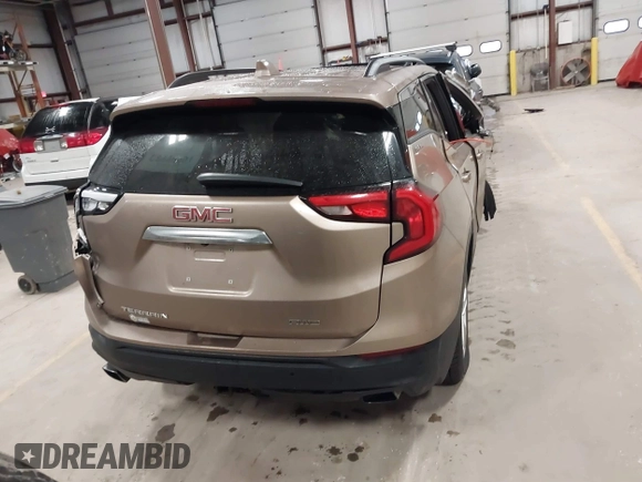 2018 GMC Terrain SLE with VIN 3GKALTEX2JL143950, listed as a IAAI auction lot 41482370 with 1 mi miles. Bid and sale history available at carsss.com. Image 15.