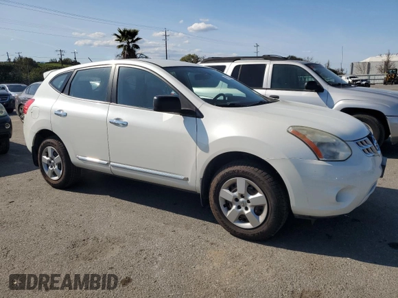 2012 Nissan Rogue S with VIN JN8AS5MT5CW295148, listed as a Copart auction lot 48535475 with 187,705 mi miles and Salvage Title. Bid and sale history available at DreamBid. Image 4.