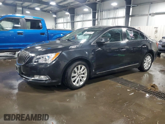 2015 Buick LaCrosse Leather with VIN 1G4GB5GR3FF159719, listed as a Copart auction lot 45697185 with 83,848 mi miles and Salvage Title. Bid and sale history available at DreamBid. Image 1.