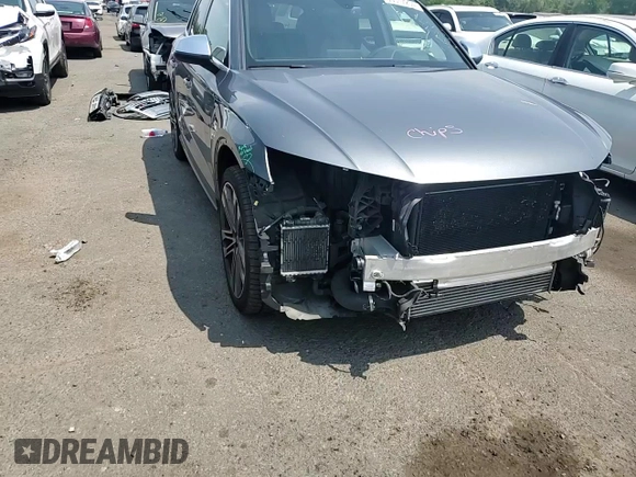 2018 Audi SQ5 Prestige with VIN WA1C4AFY5J2076656, listed as a Copart auction lot 59517204 with 88,109 mi miles and Salvage Title. Bid and sale history available at DreamBid. Image 10.