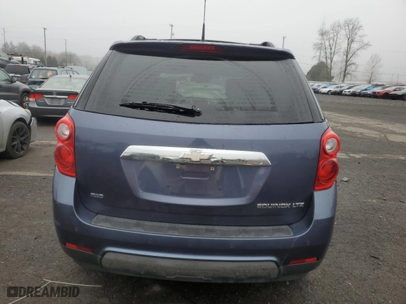 2013 Chevrolet Equinox LTZ with VIN 2GNFLGEK6D6140742, listed as a Copart auction lot 88229165 with 166,274 mi miles and Salvage Title. Bid and sale history available at carsss.com. Image 6.