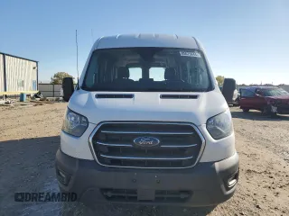 2020 Ford Transit Passenger XL with VIN 1FDAX2C88LKB22185, listed as a Copart auction lot 85075844 with 252,892 mi miles and Salvage Title. Bid and sale history available at DreamBid. Image 5.