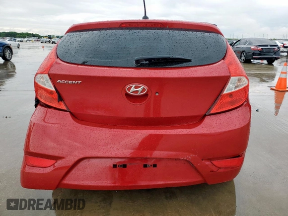 2017 Hyundai Accent SE with VIN KMHCT5AEXHU316064, listed as a Copart auction lot 55695365 with 190,703 mi miles and Salvage Title. Bid and sale history available at DreamBid. Image 6.