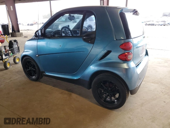 2009 Smart fortwo Pure with VIN WMEEJ31XX9K264071, listed as a Copart auction lot 55315705 with 117,006 mi miles and Salvage Title. Bid and sale history available at carsss.com. Image 2.