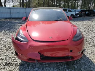 2021 Tesla Model Y Long Range z VIN 5YJYGDEE3MF189258, wystawiony jako Copart lot #54363615 z przebiegiem 56 315 mil mil oraz Szkoda całkowita • Salvage title. Historia ofert i sprzedaży dostępna na DreamBid. Obrazek 5.