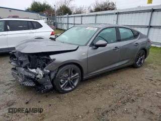 2023 Acura Integra Technology with VIN 19UDE4G75PA003527, listed as a Copart auction lot 85261854 with 13,146 mi miles and Salvage Title. Bid and sale history available at carsss.com. Image 1.