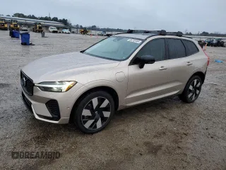 2024 Volvo XC60 Recharge Plug-In Hybrid Plus Dark Theme with VIN YV4H60DL6R1890143, listed as a Copart auction lot 85732464 with 8,884 mi miles and Salvage Title. Bid and sale history available at carsss.com. Image 1.