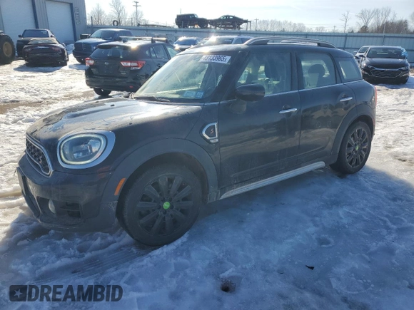 2020 MINI Countryman Cooper S with VIN WMZYX1C09L3L10487, listed as a Copart auction lot 48133965 with 87,409 mi miles and Salvage title. Bid and sale history available at DreamBid. Image 1.