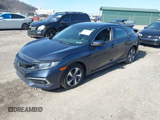 2021 Honda Civic Sedan LX with VIN 2HGFC2F66MH547284, listed as a IAAI auction lot 41811993 with 47,848 mi miles. Bid and sale history available at carsss.com. Image 18.