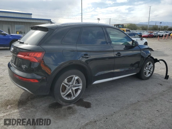 2018 Audi Q5 Premium z VIN WA1ANAFY0J2168620, wystawiony jako Copart lot #55972705 z przebiegiem 83 185 mil mil oraz Szkoda całkowita • Salvage title. Historia ofert i sprzedaży dostępna na DreamBid. Obrazek 3.