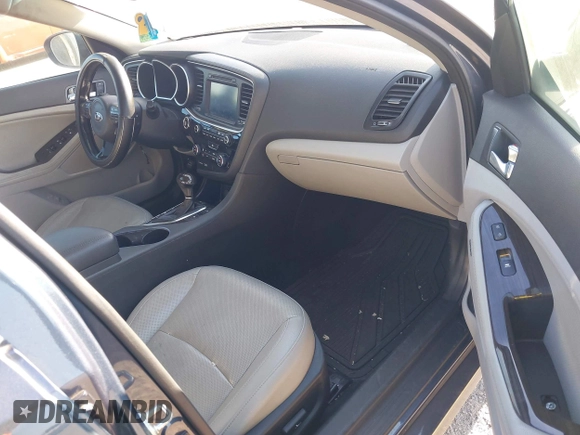 2015 Kia Optima EX with VIN 5XXGN4A77FG368704, listed as a IAAI auction lot 42174674 with 128,963 mi miles. Bid and sale history available at carsss.com. Image 5.