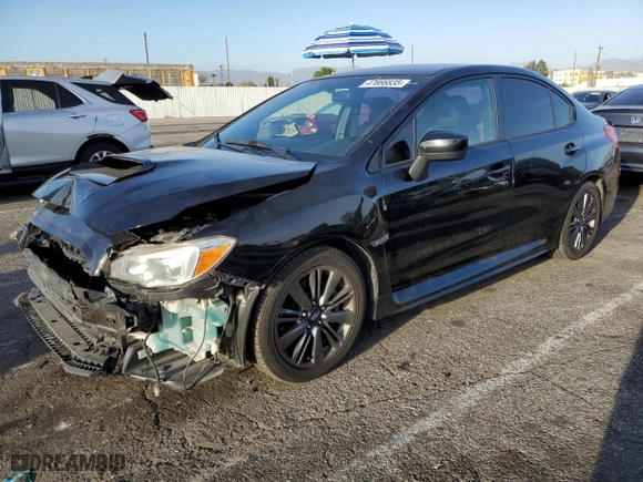 2017 Subaru WRX with VIN JF1VA1B60H9827357, listed as a Copart auction lot 47666835 with 93,108 mi miles and Salvage Title. Bid and sale history available at carsss.com. Image 1.
